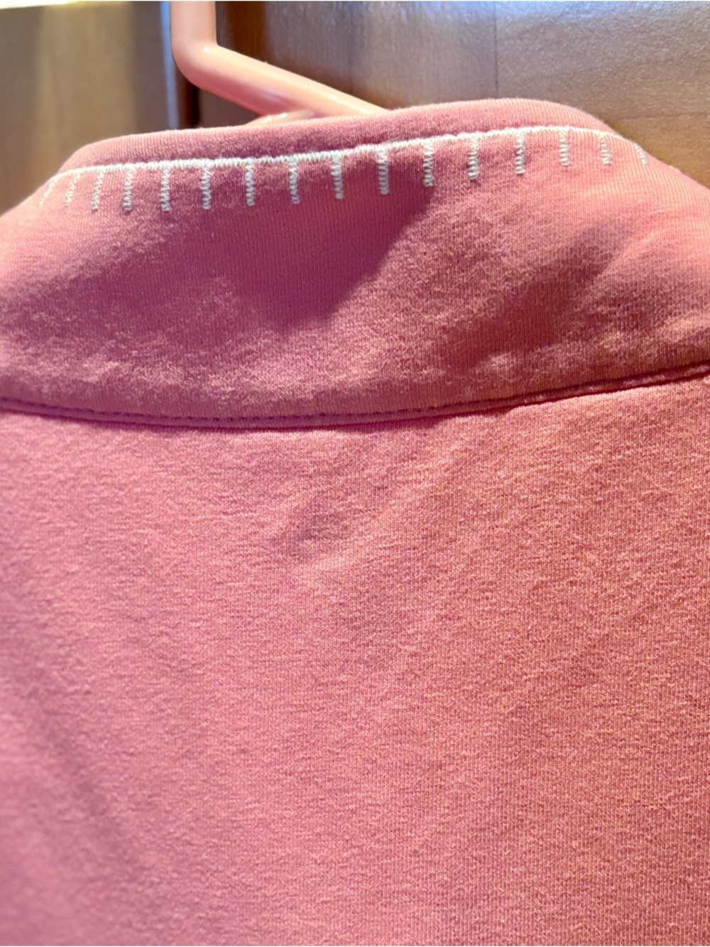 Spartina Serena Half Zip Pink Sleeveless Zip-Up Dress Large - Picture 9 of 12